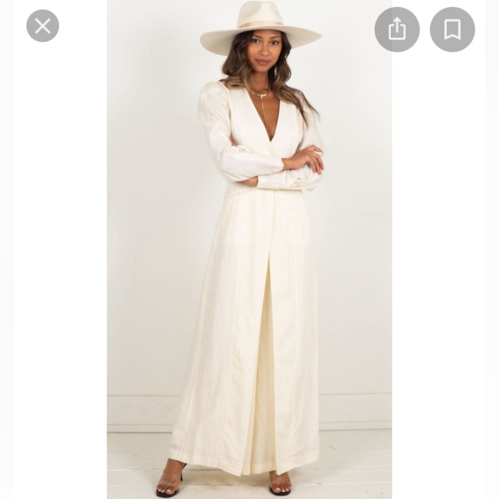 Nomad jumpsuit creamy cloud